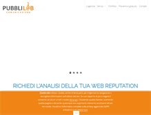 Tablet Screenshot of posizionamentosugoogle.com